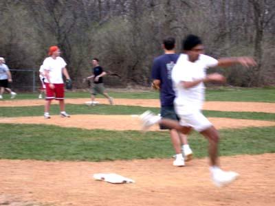Bhishak at first base