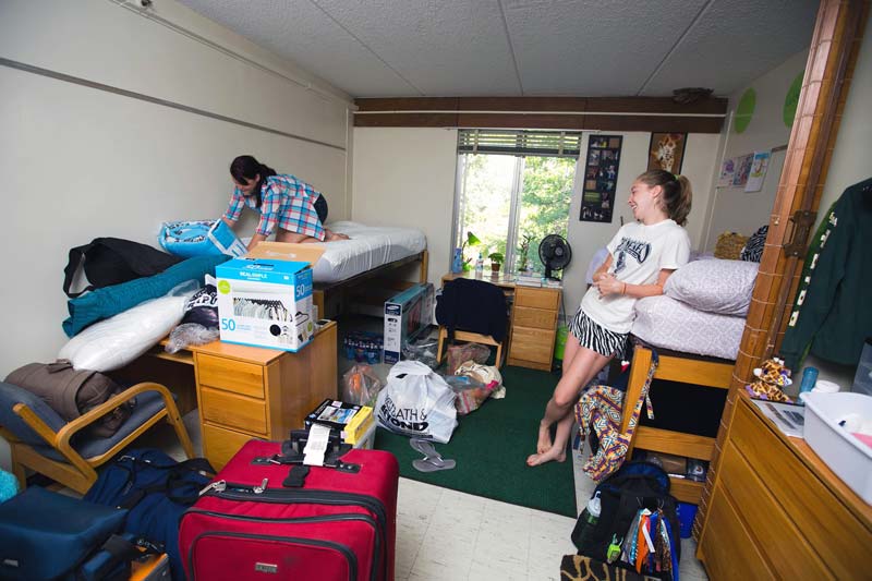 Students in dorm