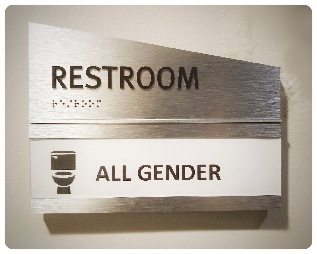 All Gender Restroom Sign