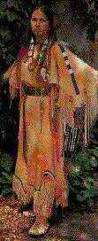 Native American of Piegan tribe