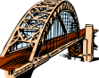 Clip art of bridge
