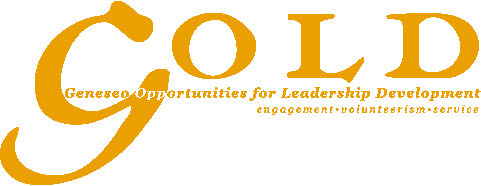G.O.L.D. - Geneseo Opportunities for Leadership Development - Engagement,Volunteerism,Service