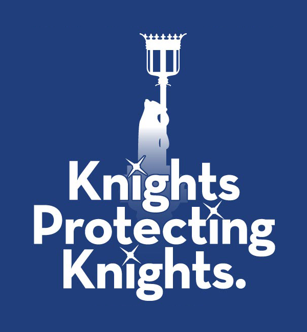 knights protecting knights