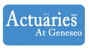 Actuaries at Geneseo logo