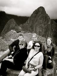Dr. Kintz in Machu Picchu