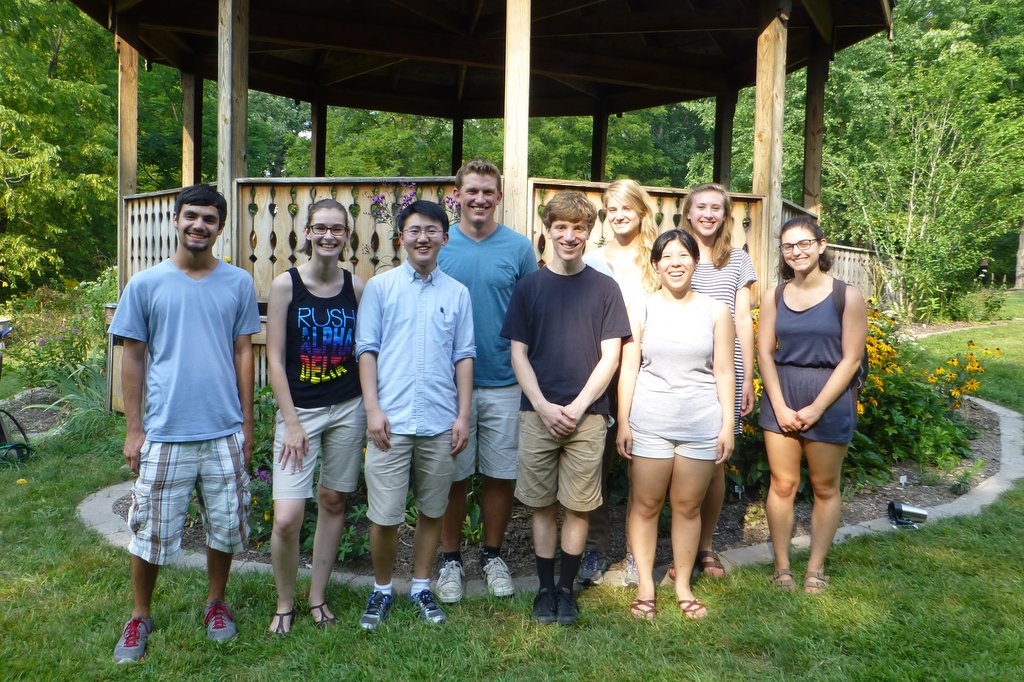Student researchers in Fall 2015