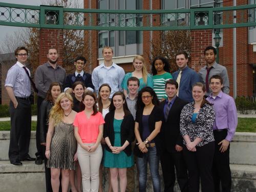 Geneseo Biochemistry Graduates, Class of 2013