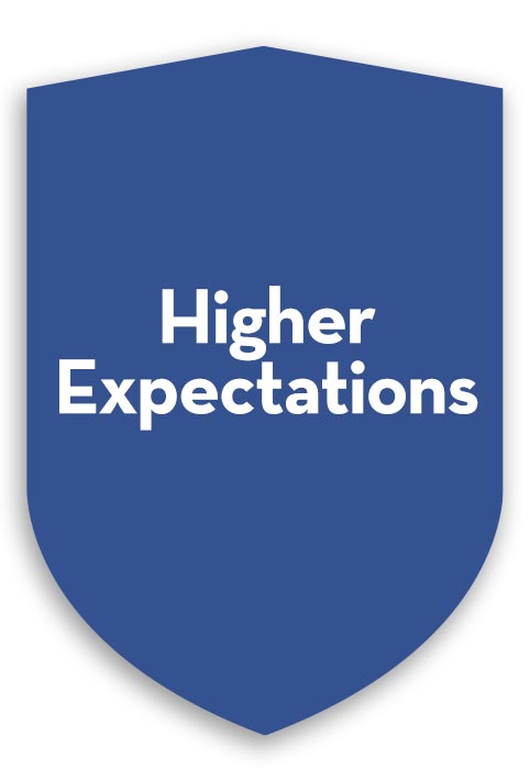 higher expectations