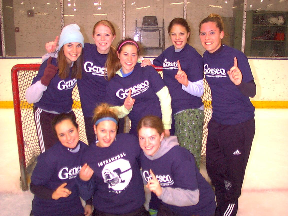 Fall 2006 Women Broomball Champs