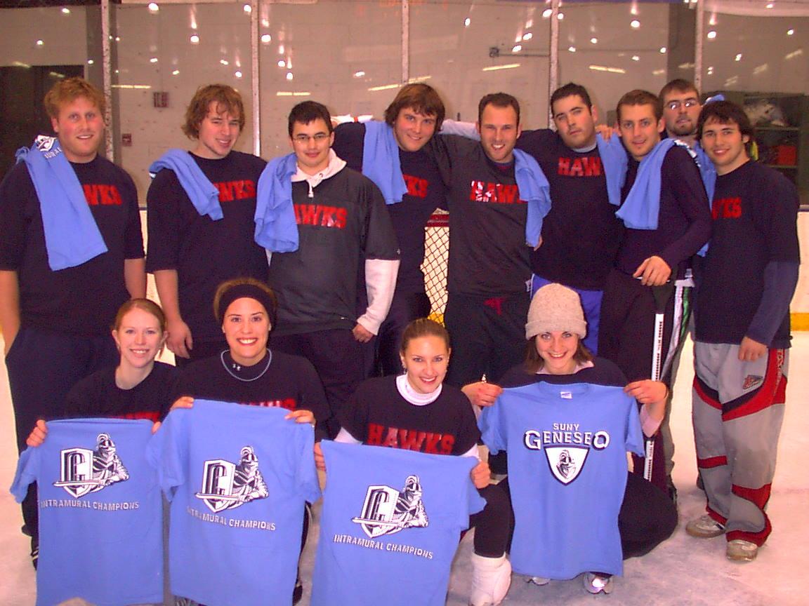 Co-ed Comp. Broomball Champs
