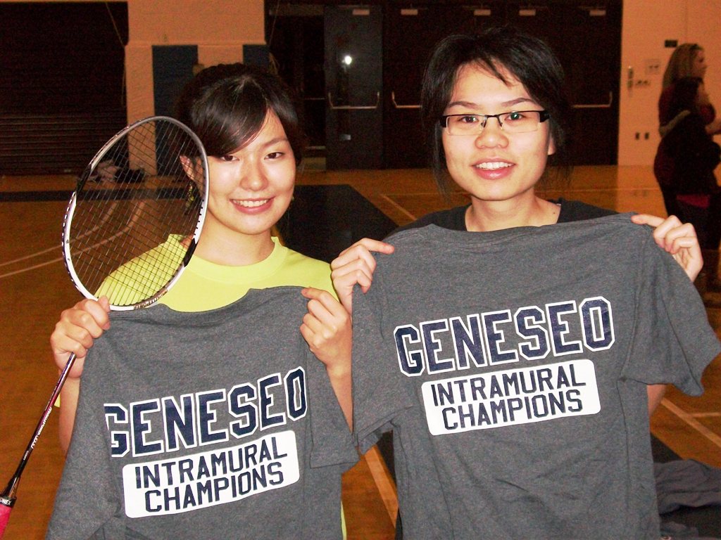 Badminton champs