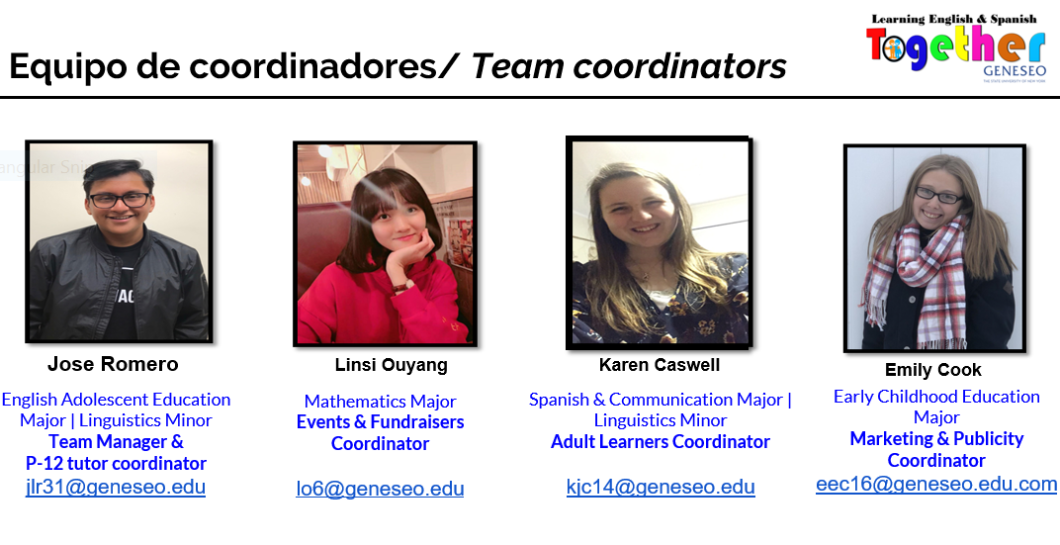 Team Coordinators