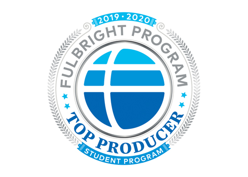 Fulbright Top Producer badge