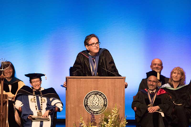 SUNY Distinguished Professor of History Michael Oberg 