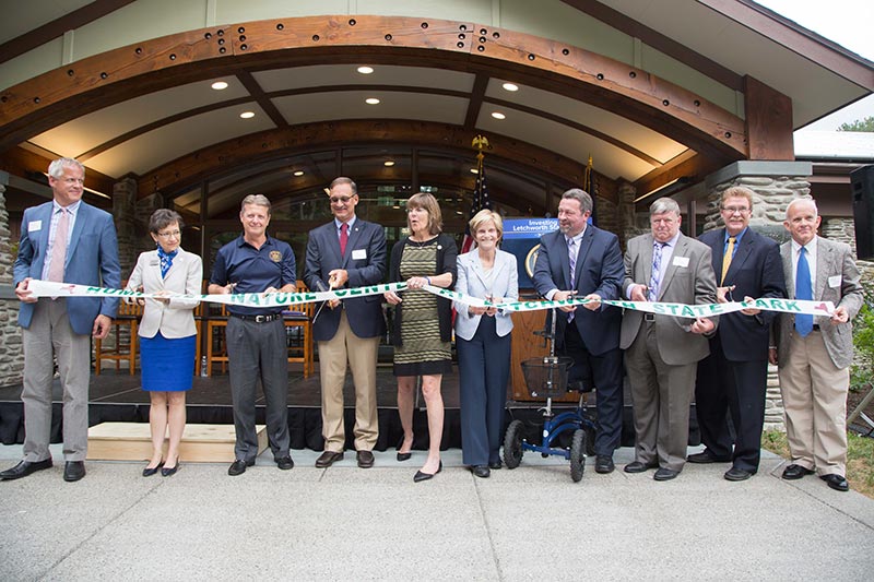 Humphrey Nature Center ribbon cutting