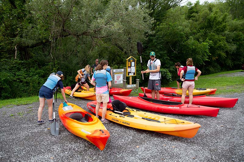 kayaking sustainability course