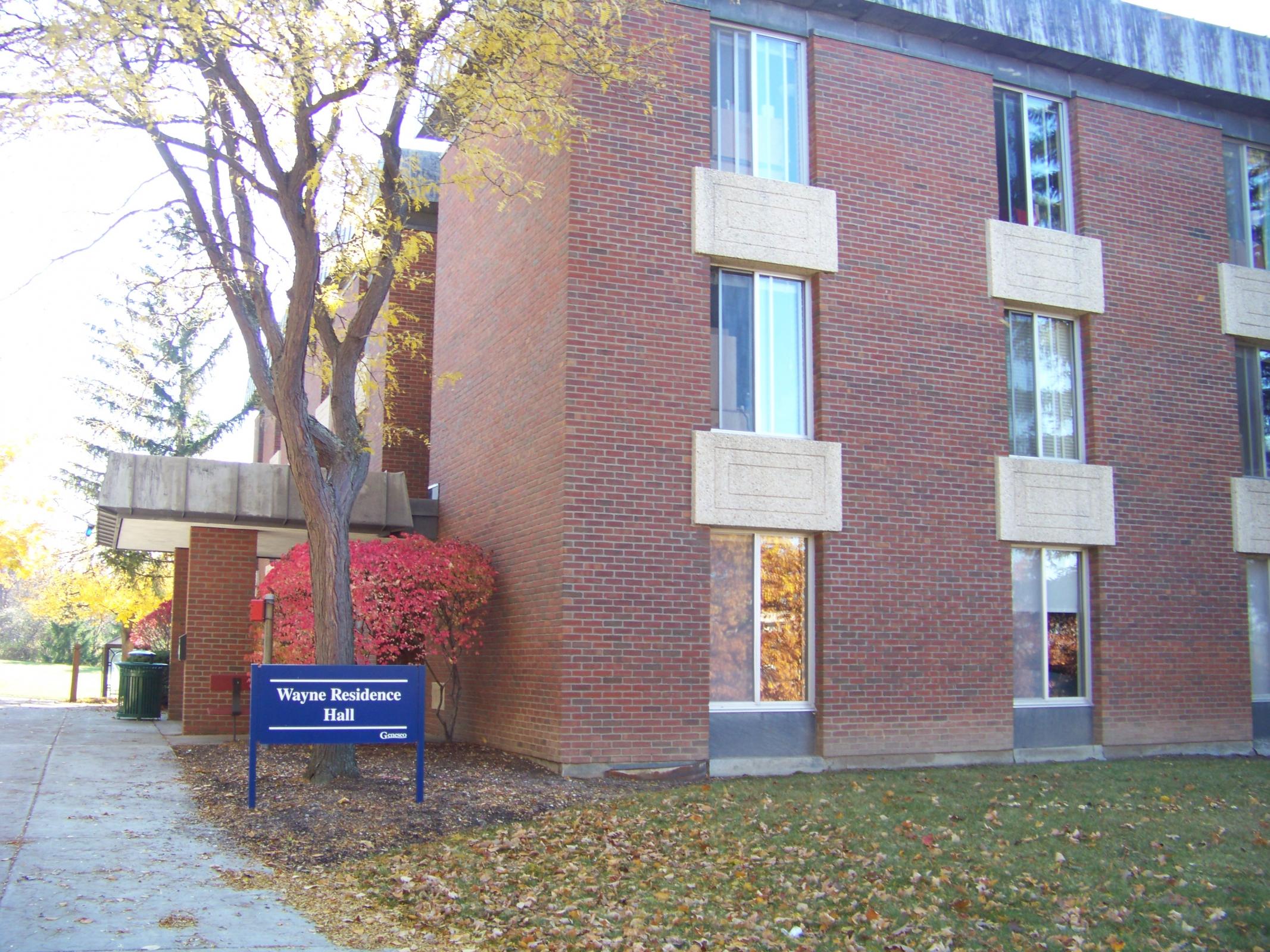 Pictures of Dante House/Wayne Hall SUNY Geneseo