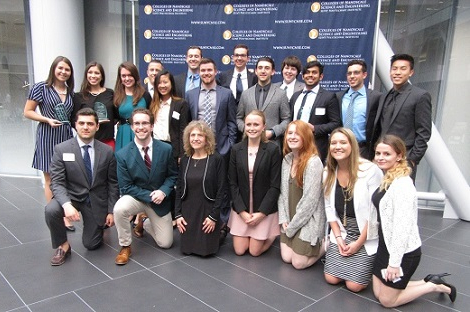 Group photo at NYBPC Finals, at SUNY Polytechnic.