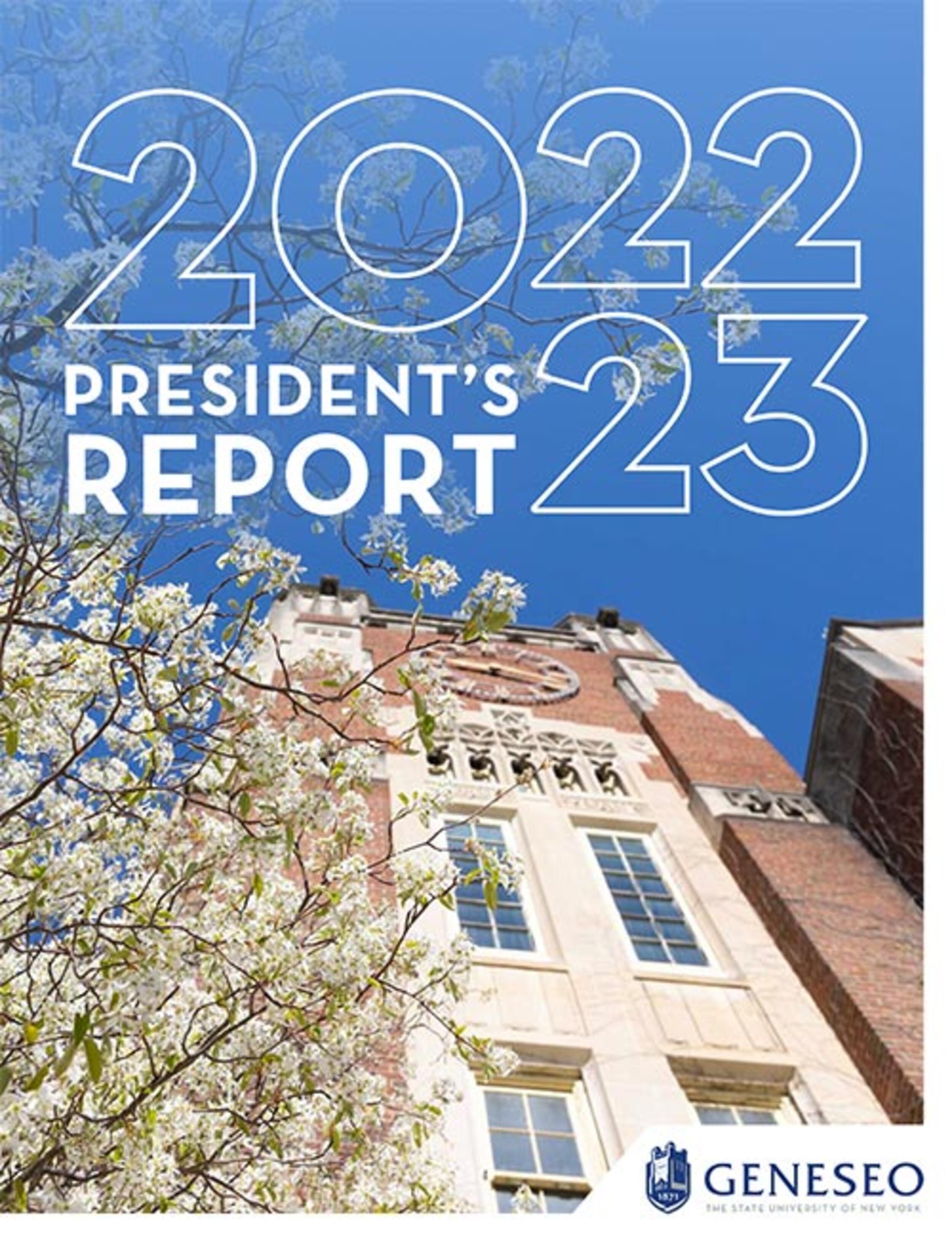 2022-2023 SUNY Geneseo Annual Report