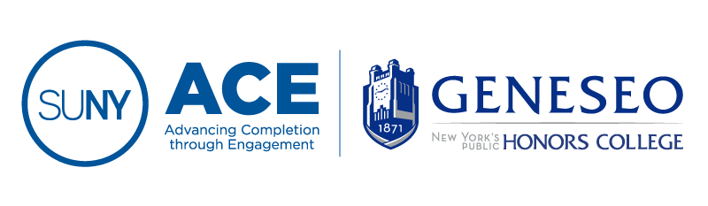ACE and SUNY Geneseo logo