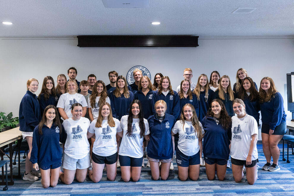 Group photo of Student Athlete Mentors