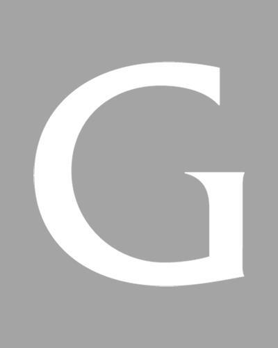 Default white-on-gray Geneseo "G" logo.