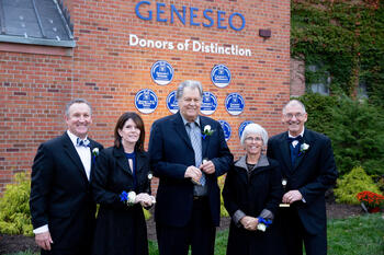 Donors of Distinction wall