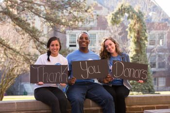 Phonathon students