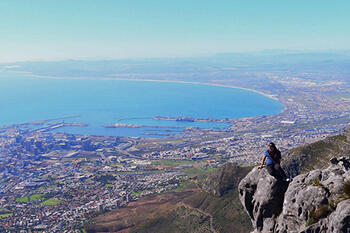 Alexis Leslie in Cape Town, South Africa