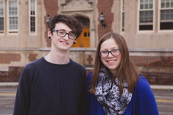 Alex McGrath and Annie Renaud