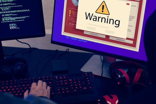 computer warning
