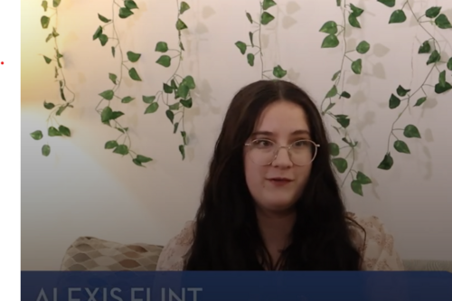 photo of Alexis Flint, sophomore researcher