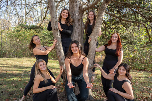 Members of dance ensemble