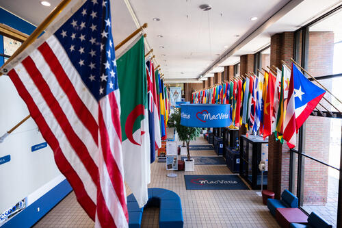 Flags in MacVittie Union