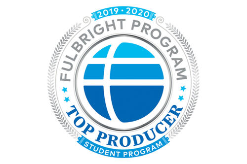 Fulbright Top Producer badge