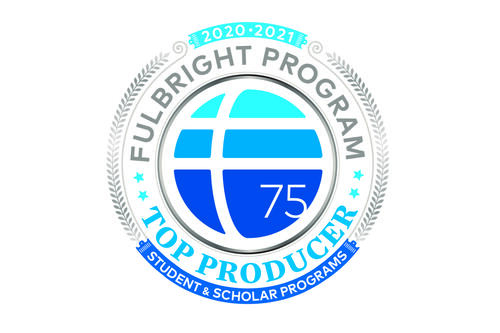 Top Fulbright Producer badge