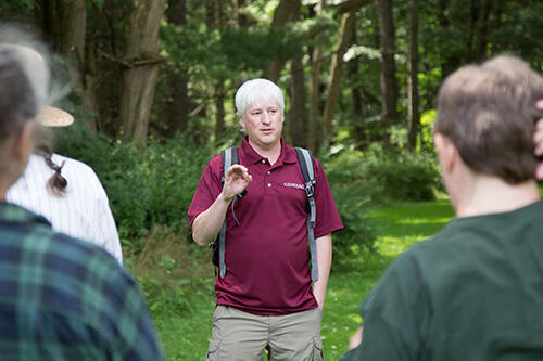 Geography Department faculty member Jim Kernan