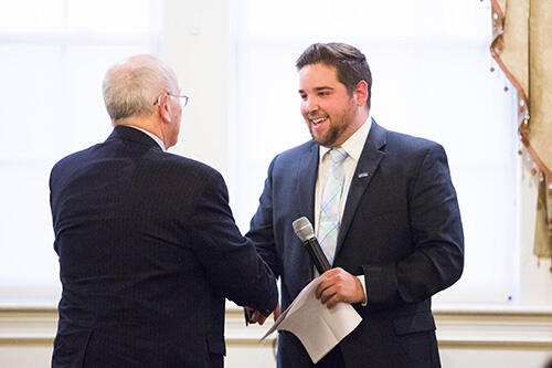 Dan Martin '16 (right) and Tom Matthews