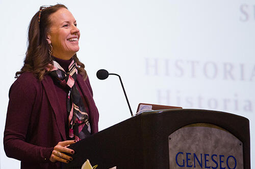 Stacey Robertson, SUNY Geneseo provost and vice president for academic affairs