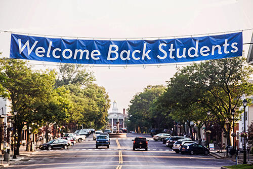 SUNY Geneseo welcome banner
