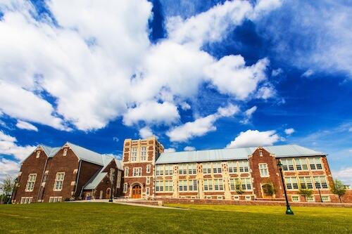 Doty Hall exterior.