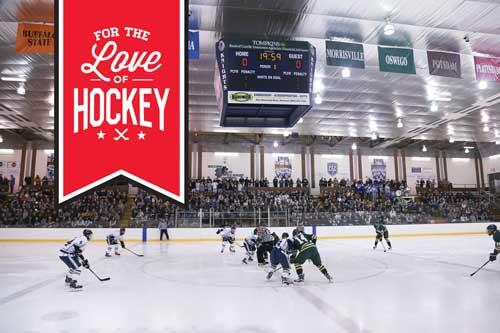 The SUNY Geneseo Ira rink is a finalist in Kraft Hockeyville USA 2017