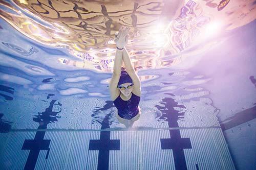 Geneseo Women's Swimming team member