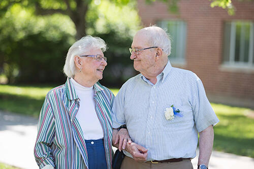 Shirley and Carl Swanson, class of 1951