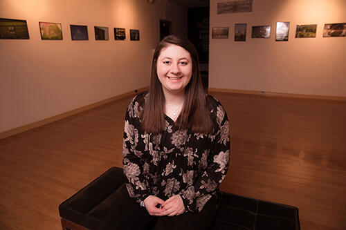 Emma Belson '19, Kinetic Gallery coordinator