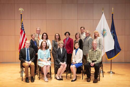 Chancellor Johnson and Geneseo leadership