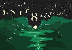 Cadence's logo design for Exit 8 acapella group