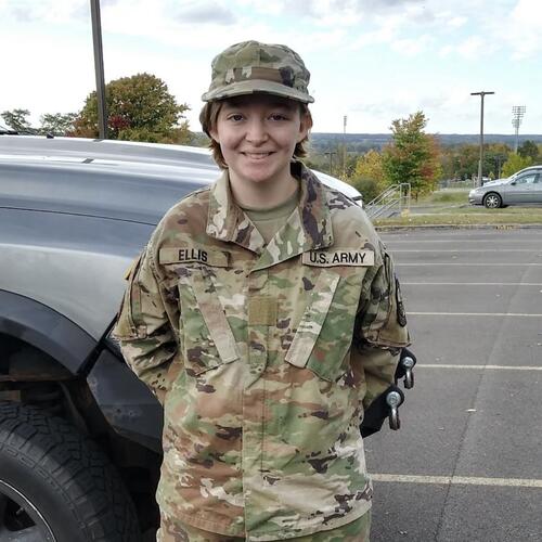 Picture of Cadet Kass Ellis, Cropped