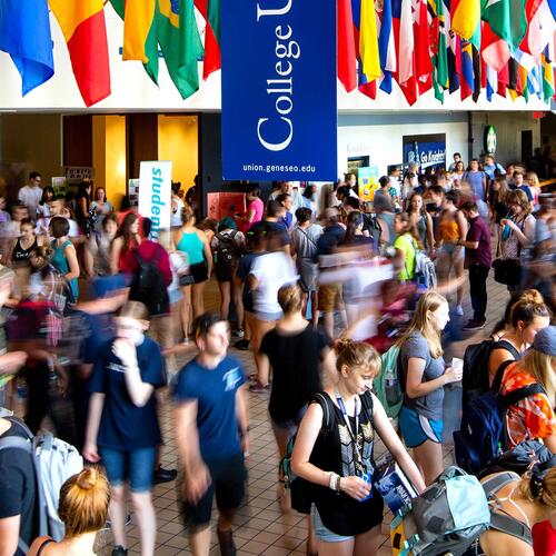 college union with students