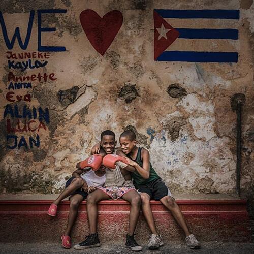 kids in Havana Cuba